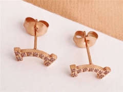 HY Wholesale Earrings 316L Stainless Steel Earrings Jewelry-HY0123E0066