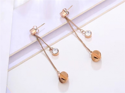 HY Wholesale Earrings 316L Stainless Steel Earrings Jewelry-HY0123E0029