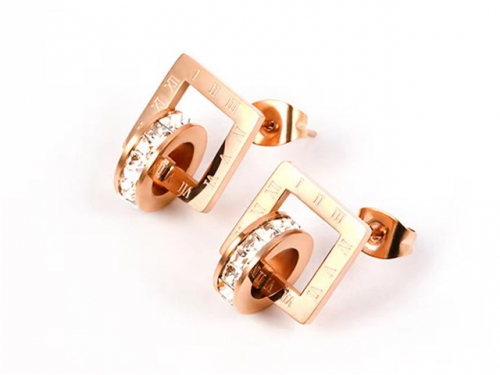 HY Wholesale Earrings 316L Stainless Steel Earrings Jewelry-HY0123E0191