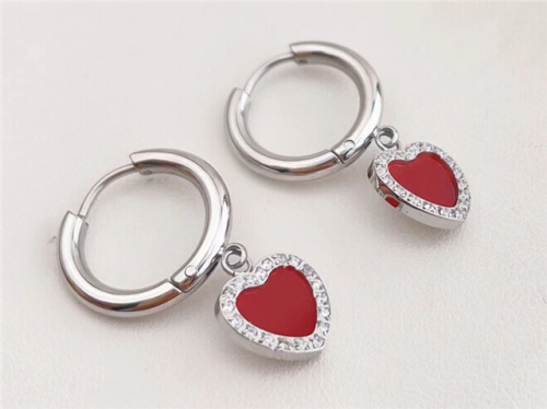 HY Wholesale Earrings 316L Stainless Steel Earrings Jewelry-HY0123E0085
