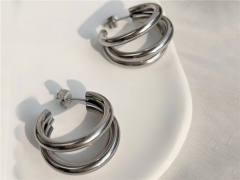 HY Wholesale Earrings 316L Stainless Steel Earrings Jewelry-HY0123E0110