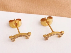 HY Wholesale Earrings 316L Stainless Steel Earrings Jewelry-HY0123E0065
