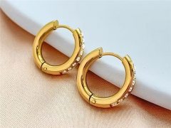 HY Wholesale Earrings 316L Stainless Steel Earrings Jewelry-HY0123E0052