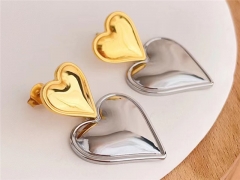 HY Wholesale Earrings 316L Stainless Steel Earrings Jewelry-HY0123E0011