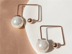 HY Wholesale Earrings 316L Stainless Steel Earrings Jewelry-HY0123E0107