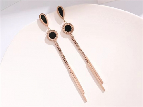 HY Wholesale Earrings 316L Stainless Steel Earrings Jewelry-HY0123E0114