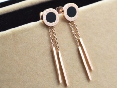 HY Wholesale Earrings 316L Stainless Steel Earrings Jewelry-HY0123E0111