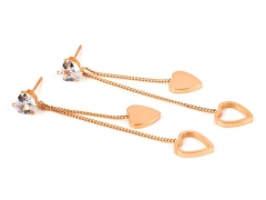HY Wholesale Earrings 316L Stainless Steel Earrings Jewelry-HY0123E0200