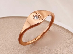 HY Wholesale Rings Jewelry 316L Stainless Steel Jewelry Rings-HY0123R0104