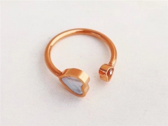 HY Wholesale Rings Jewelry 316L Stainless Steel Jewelry Rings-HY0123R0388
