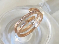 HY Wholesale Rings Jewelry 316L Stainless Steel Jewelry Rings-HY0123R0111
