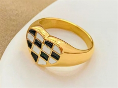 HY Wholesale Rings Jewelry 316L Stainless Steel Jewelry Rings-HY0123R0328