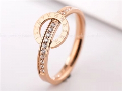 HY Wholesale Rings Jewelry 316L Stainless Steel Jewelry Rings-HY0123R0300