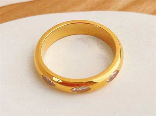 HY Wholesale Rings Jewelry 316L Stainless Steel Jewelry Rings-HY0123R0248