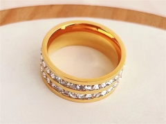 HY Wholesale Rings Jewelry 316L Stainless Steel Jewelry Rings-HY0123R0146