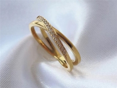 HY Wholesale Rings Jewelry 316L Stainless Steel Jewelry Rings-HY0123R0044