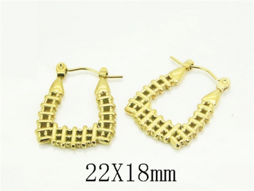 HY Wholesale Earrings 316L Stainless Steel Earrings Jewelry-HY30E1772EML