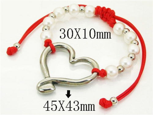 HY Wholesale Bracelets 316L Stainless Steel Jewelry Bracelets-HY21B0637HLZ