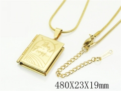 HY Wholesale Stainless Steel 316L Jewelry Popular Necklaces-HY80N0919OQ