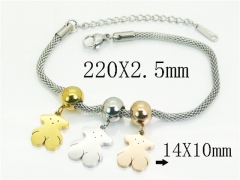 HY Wholesale Bracelets 316L Stainless Steel Jewelry Bracelets-HY02B0063HHD