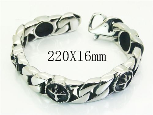 HY Wholesale Bracelets 316L Stainless Steel Jewelry Bracelets-HY28B0110KOW