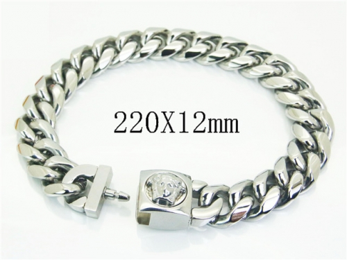 HY Wholesale Bracelets 316L Stainless Steel Jewelry Bracelets-HY28B0115IKQ