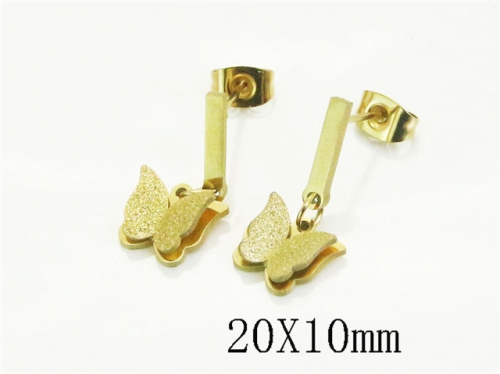 HY Wholesale Earrings 316L Stainless Steel Earrings Jewelry-HY80E1163IR