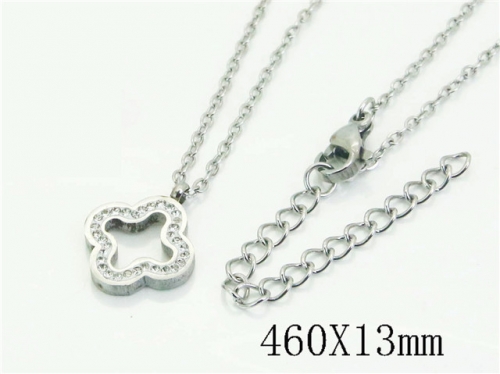 HY Wholesale Stainless Steel 316L Jewelry Popular Necklaces-HY80N0922KE
