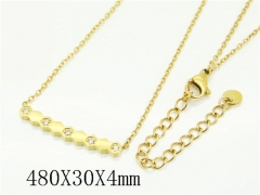 HY Wholesale Stainless Steel 316L Jewelry Popular Necklaces-HY30N0131HCC