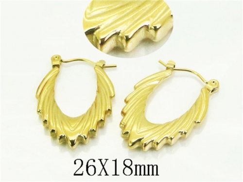 HY Wholesale Earrings 316L Stainless Steel Earrings Jewelry-HY30E1774ML