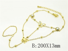 HY Wholesale Bracelets 316L Stainless Steel Jewelry Bracelets-HY32B1151HHV