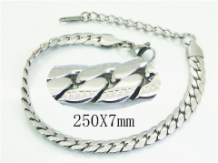 HY Wholesale Bracelets 316L Stainless Steel Jewelry Bracelets-HY40B1386KL