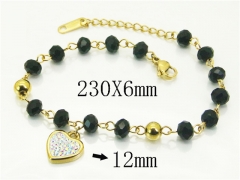 HY Wholesale Bracelets 316L Stainless Steel Jewelry Bracelets-HY24B0264CPO