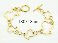 HY Wholesale Bracelets 316L Stainless Steel Jewelry Bracelets-HY02B0061PV