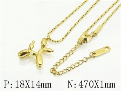 HY Wholesale Stainless Steel 316L Jewelry Popular Necklaces-HY41N0358ML