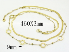 HY Wholesale Stainless Steel 316L Jewelry Popular Necklaces-HY30N0090HNC