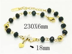 HY Wholesale Bracelets 316L Stainless Steel Jewelry Bracelets-HY24B0258XPO