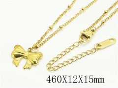 HY Wholesale Stainless Steel 316L Jewelry Popular Necklaces-HY41N0361ML