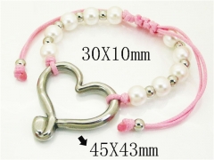HY Wholesale Bracelets 316L Stainless Steel Jewelry Bracelets-HY21B0636HLW
