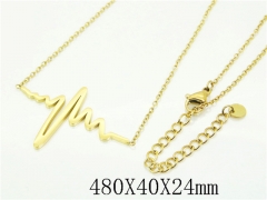 HY Wholesale Stainless Steel 316L Jewelry Popular Necklaces-HY30N0141HWW