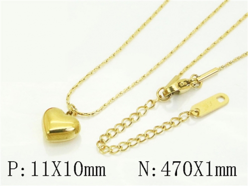HY Wholesale Stainless Steel 316L Jewelry Popular Necklaces-HY41N0357LL