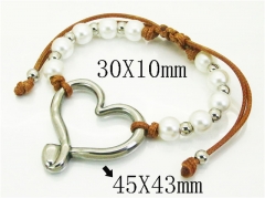HY Wholesale Bracelets 316L Stainless Steel Jewelry Bracelets-HY21B0635HLD