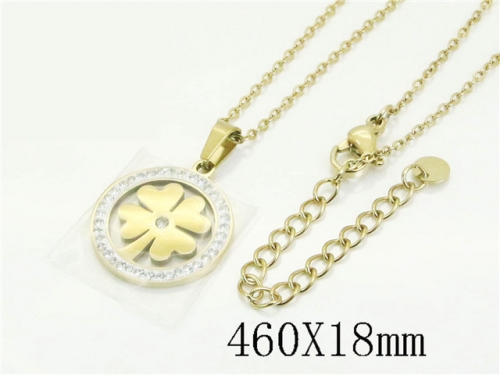 HY Wholesale Stainless Steel 316L Jewelry Popular Necklaces-HY30N0101HHL