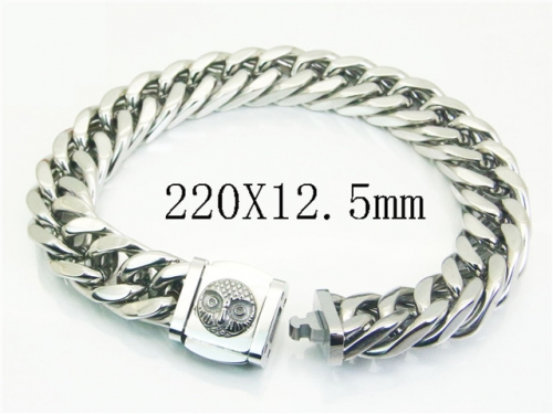 HY Wholesale Bracelets 316L Stainless Steel Jewelry Bracelets-HY28B0084IJX