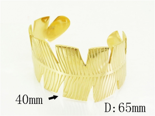 HY Wholesale Bangles Jewelry Stainless Steel 316L Popular Bangle-HY80B1914H5L