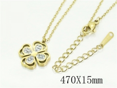 HY Wholesale Stainless Steel 316L Jewelry Popular Necklaces-HY30N0103HEL