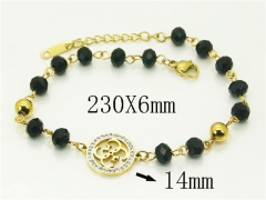 HY Wholesale Bracelets 316L Stainless Steel Jewelry Bracelets-HY24B0255DPO