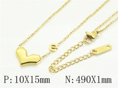 HY Wholesale Stainless Steel 316L Jewelry Popular Necklaces-HY41N0356NQ