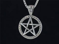 HY Wholesale Pendant Jewelry Stainless Steel Pendant (not includ chain)-HY0154P0366
