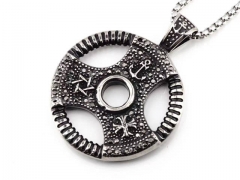HY Wholesale Pendant Jewelry Stainless Steel Pendant (not includ chain)-HY0154P0830